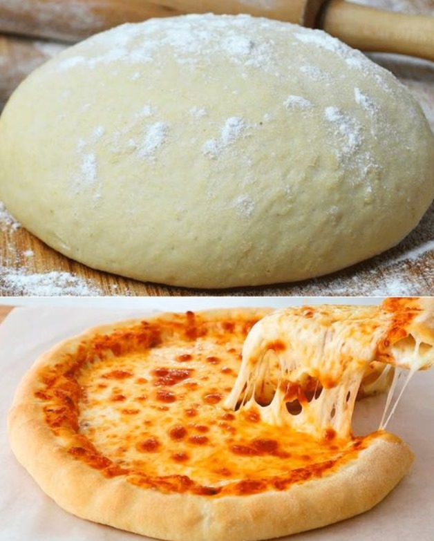 CIASTO NA PIZZĘ WYKONANE W DOMU