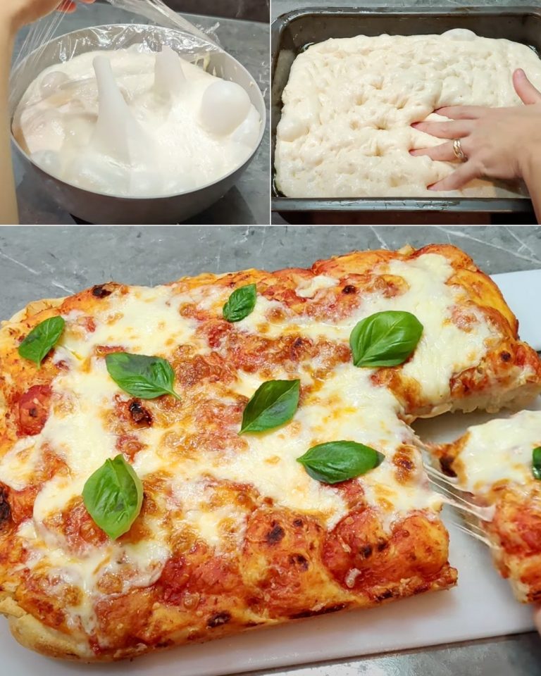 Pizza na wysokim cieście: przepis na idealną i pełną bąbelków pizzę