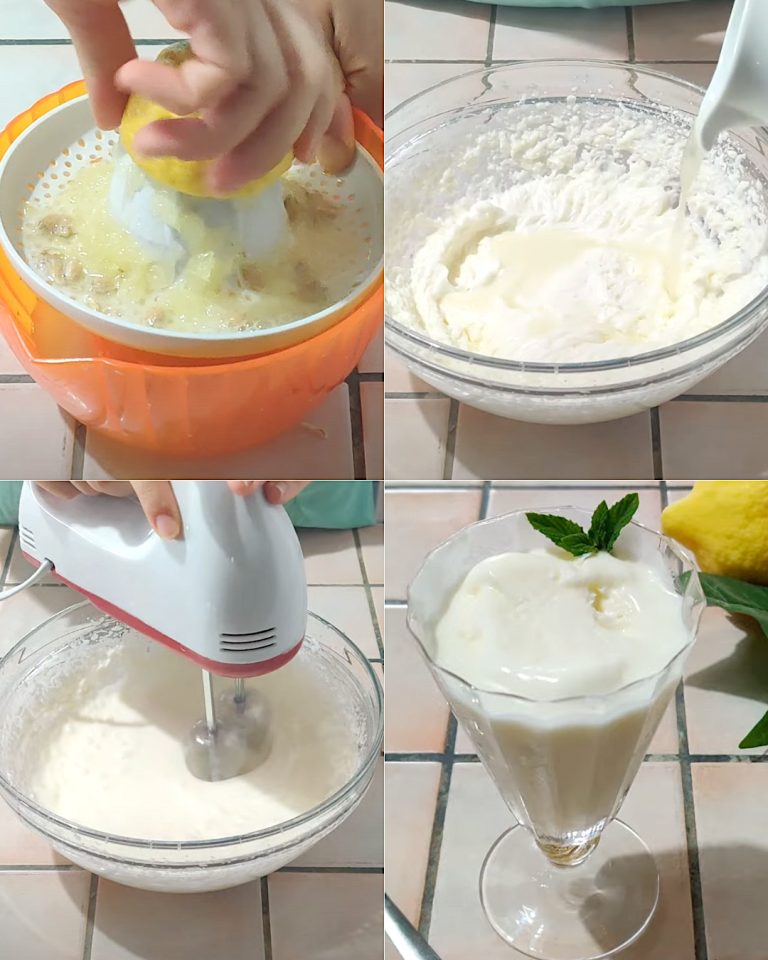 Sorbet cytrynowy: pyszny przepis, który zawiera tylko 3 składniki