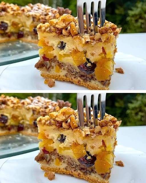 Wykwintna tarta z jabłkami i morelami, super łatwa w przygotowaniu