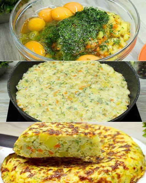 Omlet z kalafiora i ziemniaków: przepis na naprawdę smaczny posiłek