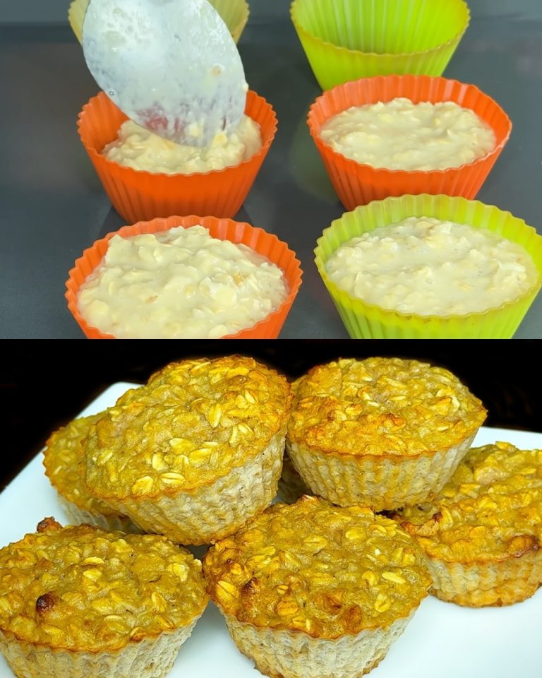 Muffinki owsiane z jabłkami