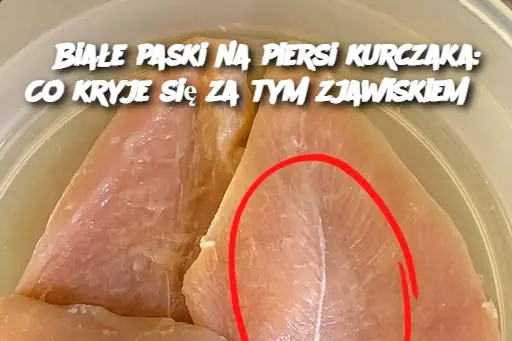 Białe paski na piersi kurczaka: Co kryje się za tym zjawiskiem?