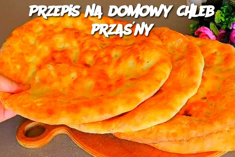 Przepis na domowy chleb przaśny