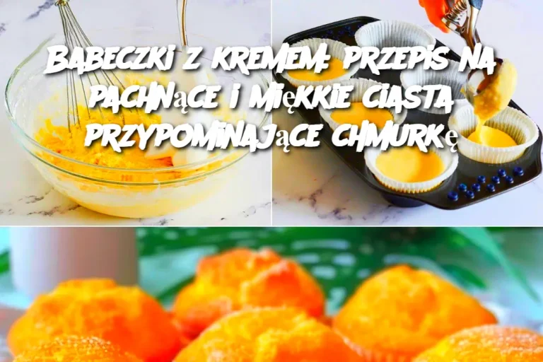 Babeczki z kremem: przepis na pachnące i miękkie ciasta przypominające chmurkę