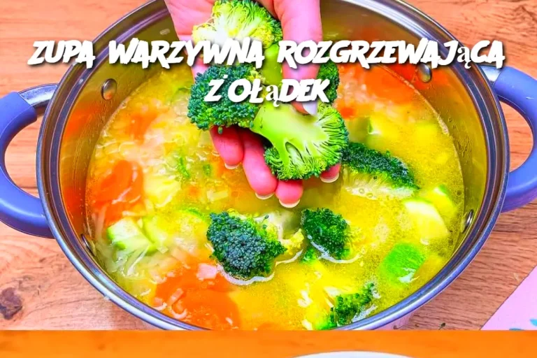 Zupa warzywna rozgrzewająca żołądek