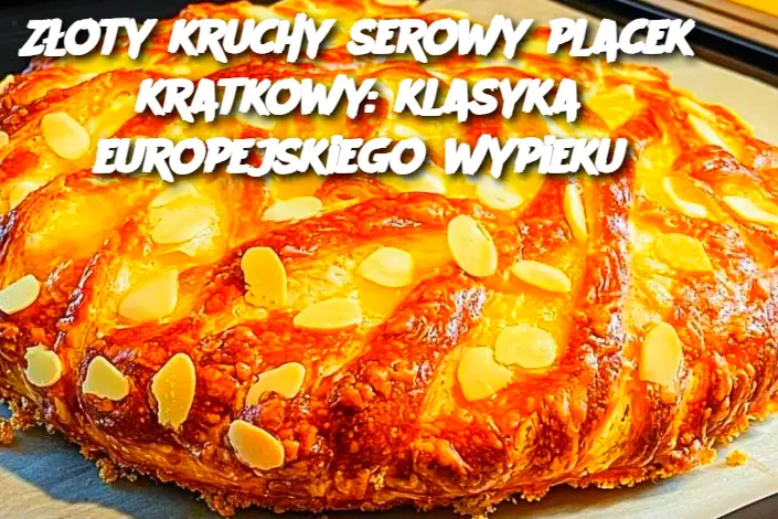 Złoty kruchy serowy placek kratkowy: klasyka europejskiego wypieku