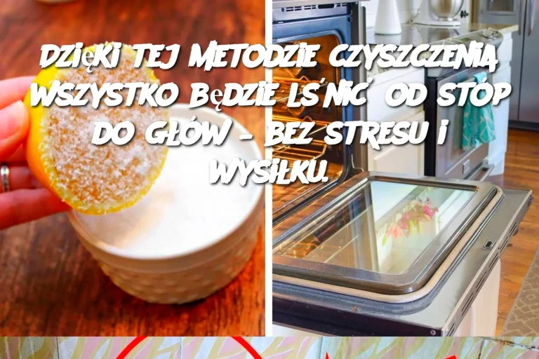 Dzięki tej metodzie czyszczenia wszystko będzie lśnić od stóp do głów – bez stresu i wysiłku.
