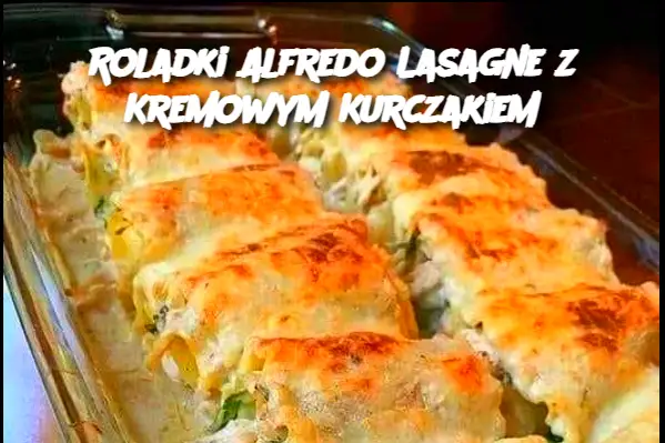 Roladki Alfredo Lasagne z Kremowym Kurczakiem