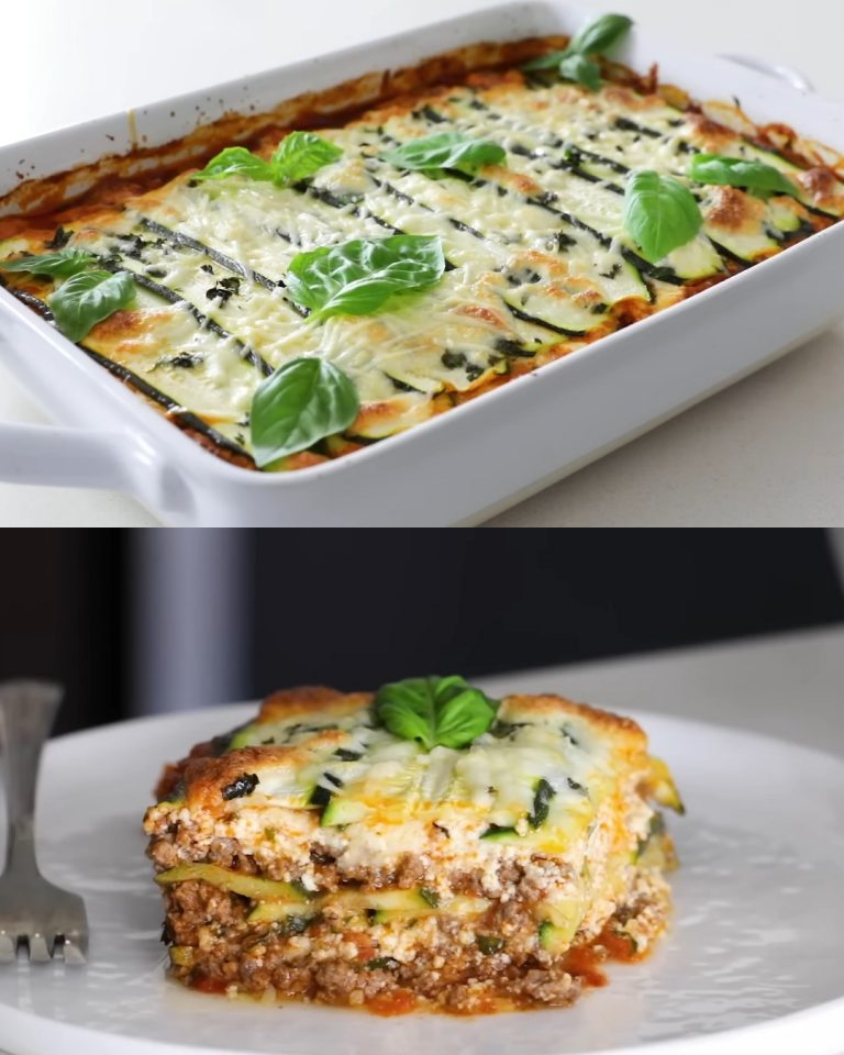 LASAGNE Z CUKINII | Najlepszy przepis na lasagne z cukinii