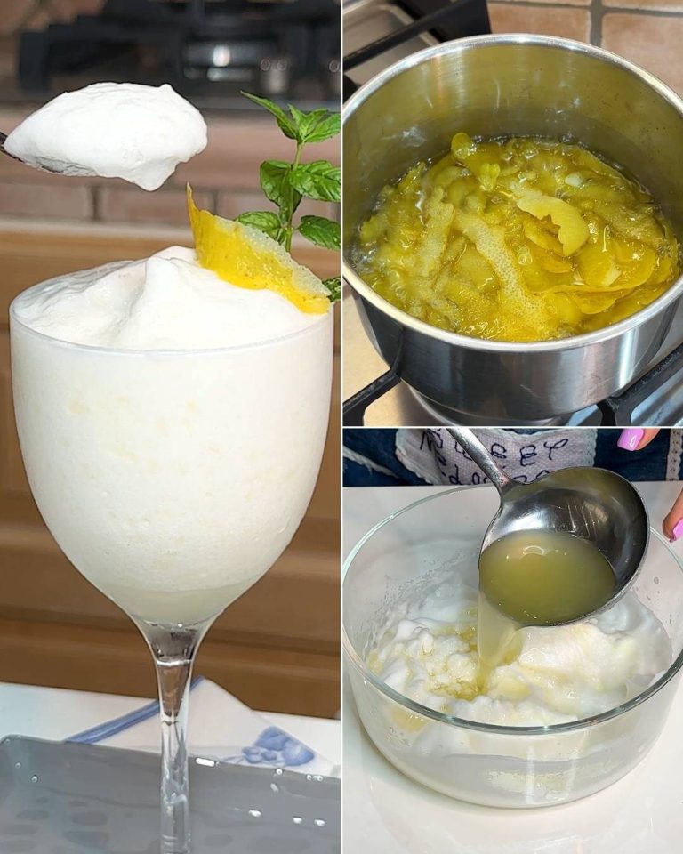 Sorbet cytrynowy: orzeźwiający deser na lato