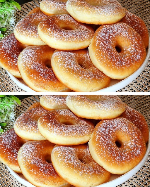 Domowe pączki: Jeśli masz 1 jajko, mąkę i mleko, przygotuj ten pyszny przepis, super puszysty!