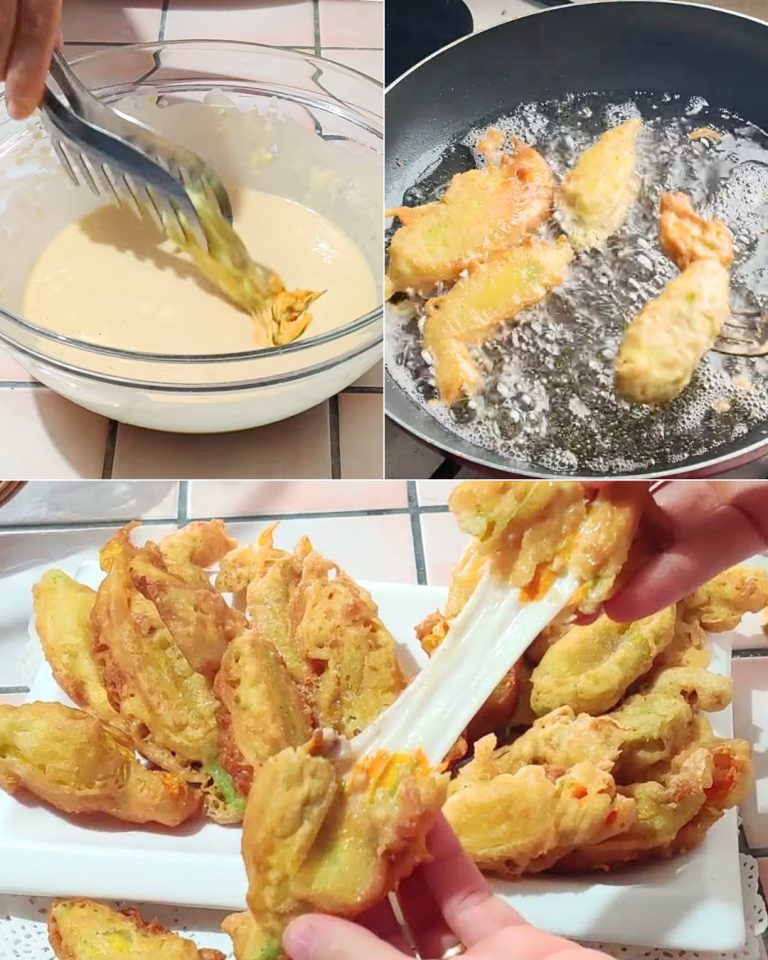 Pieczone kwiaty zuki: prosty i smaczny przepis