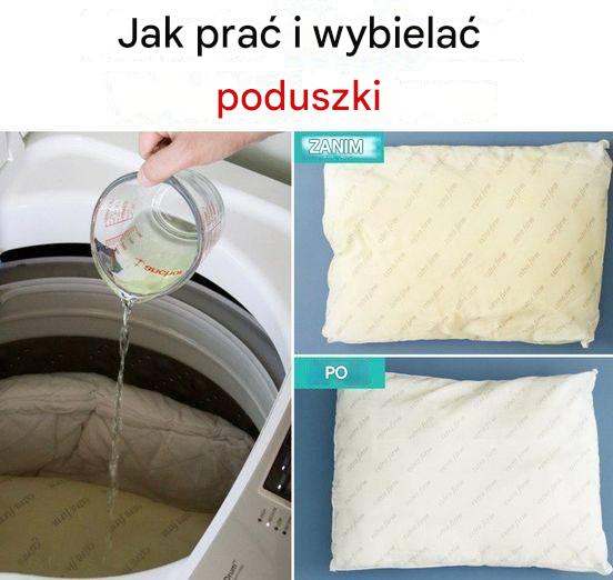 Jak wybielić i rozjaśnić stare żółte poduszki