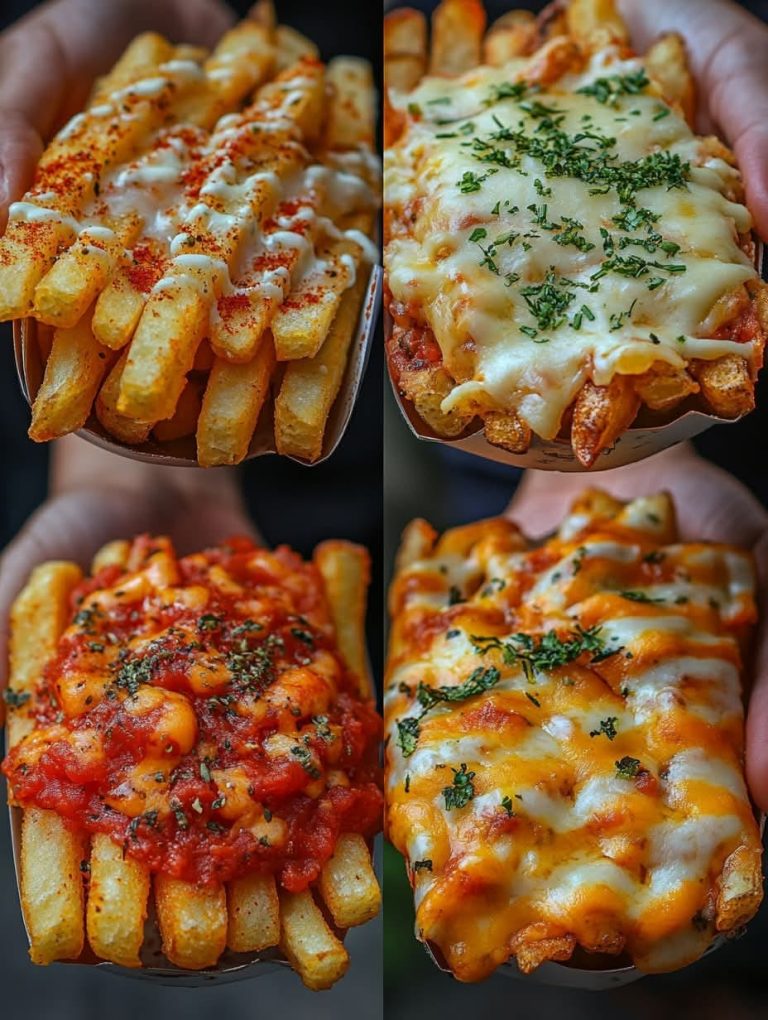 Najlepsze frytki z serem