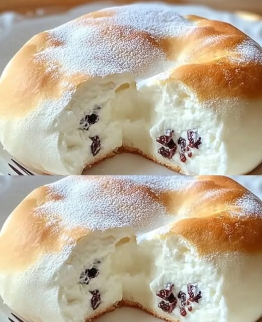Ciasto chmurkowe, tylko jajka, jogurt grecki i mąka, proste i pyszne ciasto!