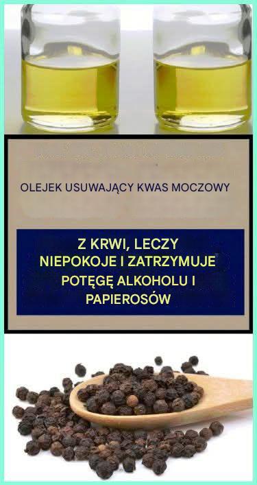 Naturalny olej na kwas moczowy, stany zapalne i zachcianki