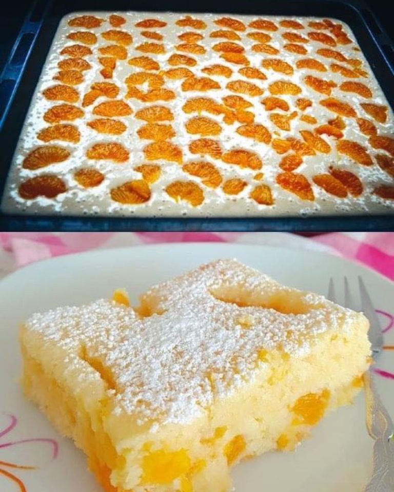 Ciasto maślankowe z mandarynkami – owocowe i soczyste!