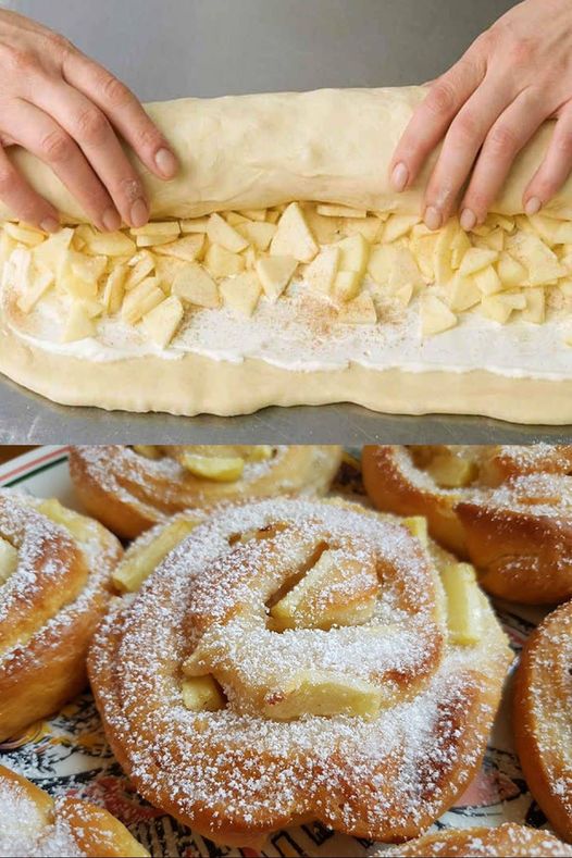 Bułki jabłkowe, które przygotowuję 3 razy w tygodniu