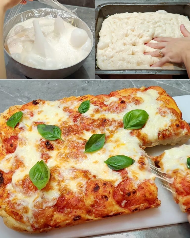 Pizza na wysokim cieście: przepis na idealną i pełną bąbelków pizzę