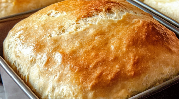 Łatwy domowy biały chleb