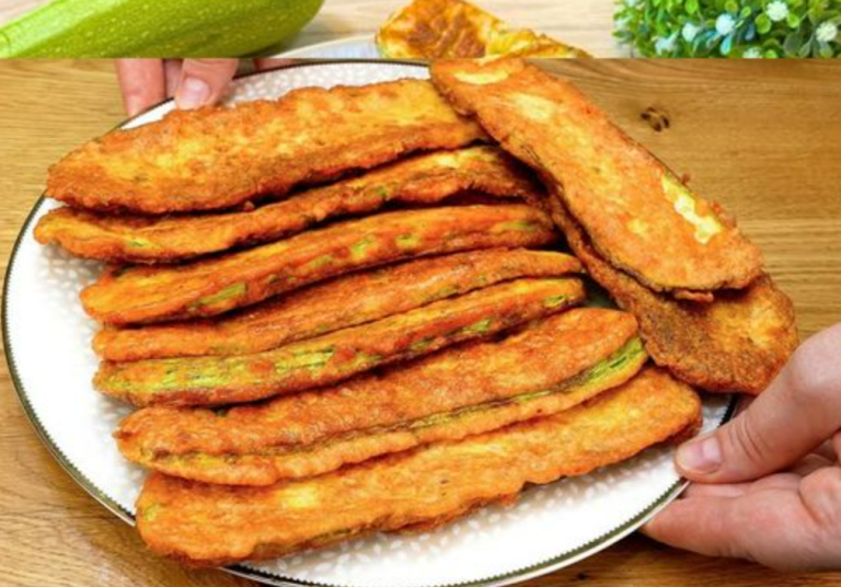 Chrupiące frytki z cukinii z parmezanem