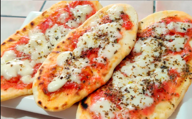 Języki pizzy bez spulchniania