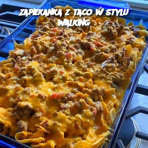 Zapiekanka z taco w stylu walking