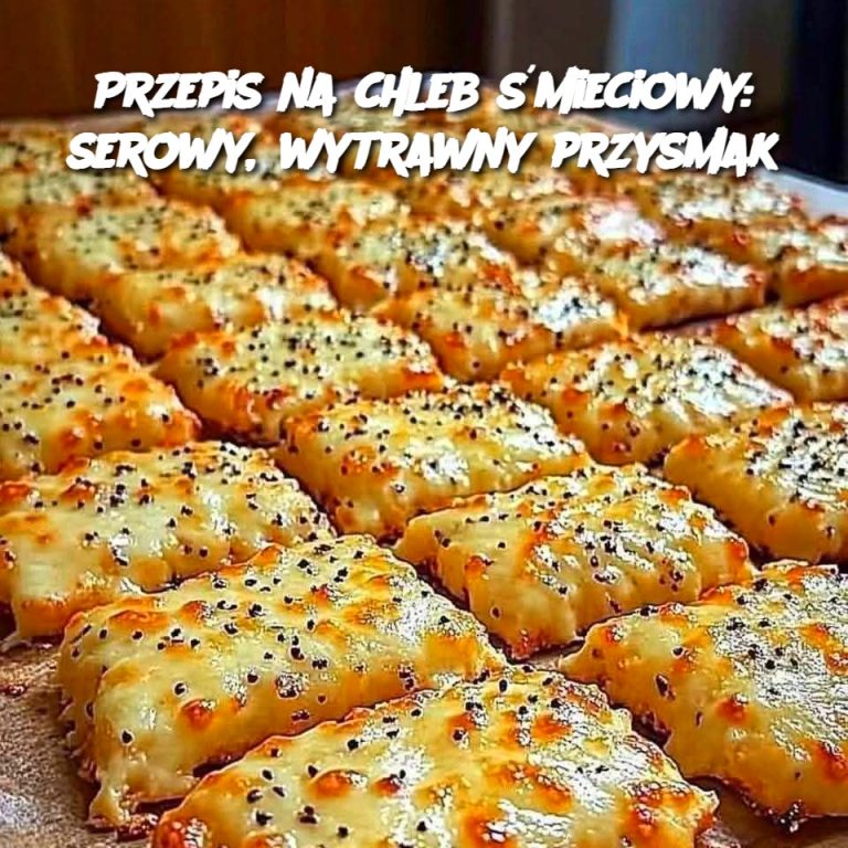 Przepis na chleb śmieciowy: serowy, wytrawny przysmak