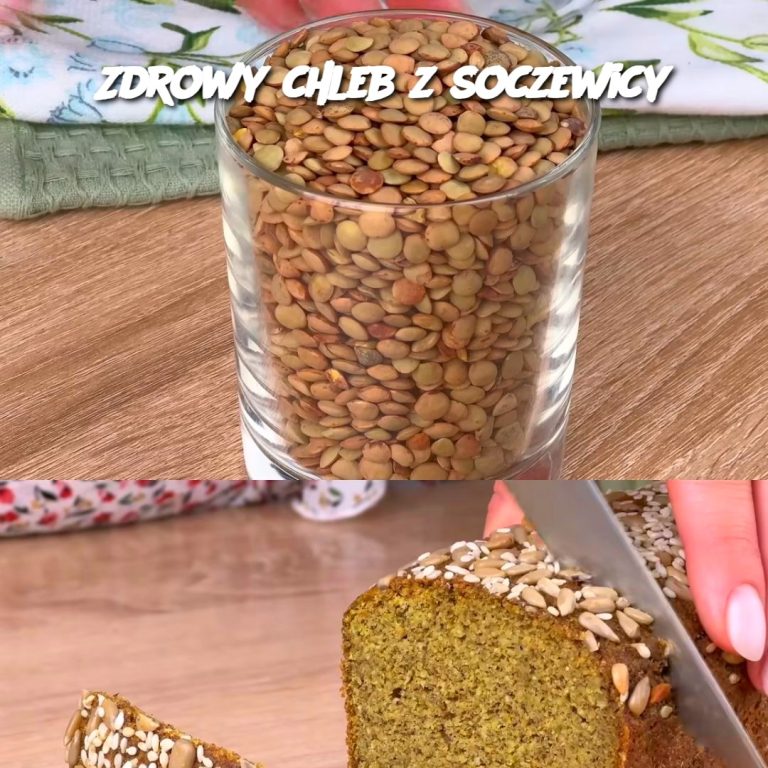 Zdrowy chleb z soczewicy