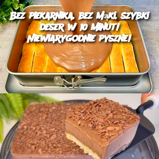 Bez piekarnika, bez mąki, szybki deser w 10 minut! Niewiarygodnie pyszne!