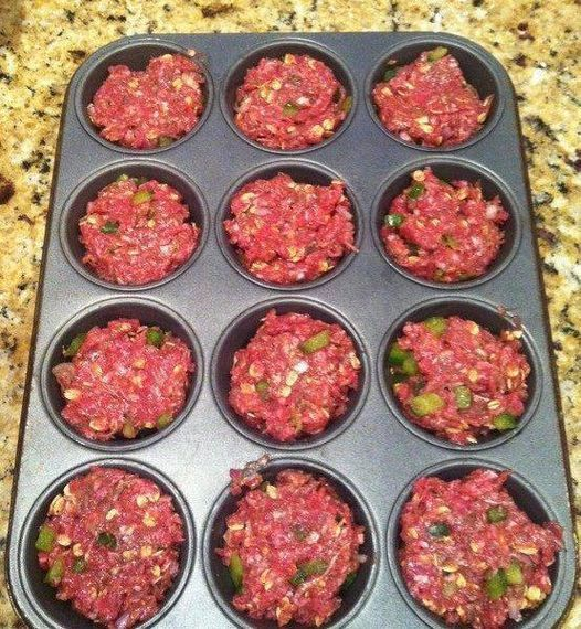 Mini Muffinki Mięsne