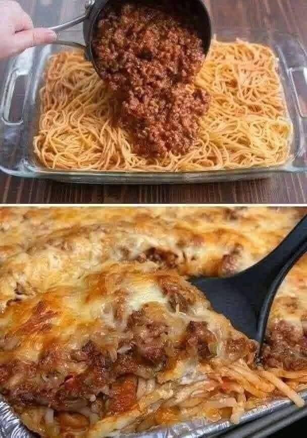 Zapiekanka Spaghetti Za Milion Dolarów