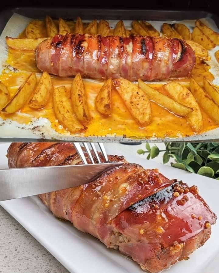 Krewetki zawinięte w boczek i papryczki jalapeno
