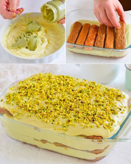 “Pistacjowe Tiramisu: Nowoczesna wersja klasycznego deseru”