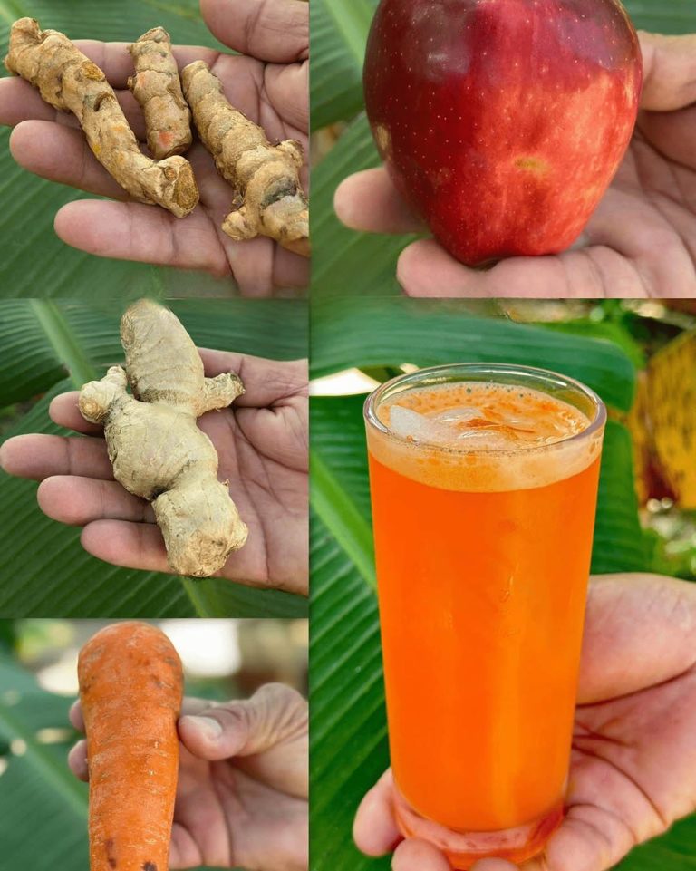 Naturalny Koktajl na Zdrowie – Jedna Szklanka Dziennie Zmieniła Wszystko! 🥤✨