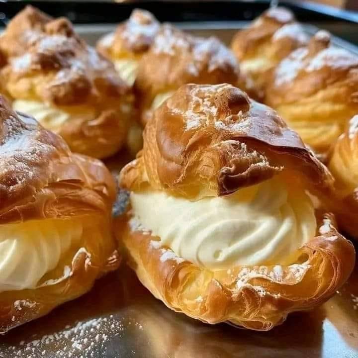 SŁYNNE Ptysie z kremem mamy