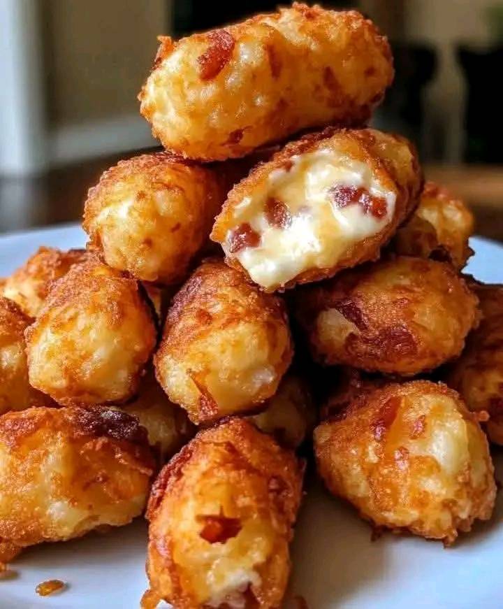 Tater Tots nadziewane boczkiem i serem
