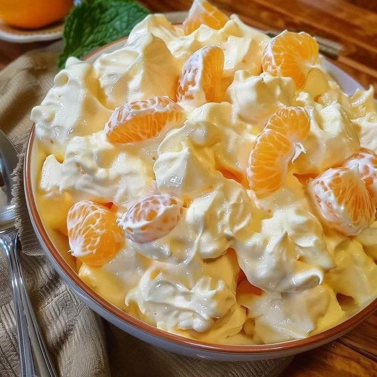Sałatka Pomarańczowa Dreamsicle: Orzeźwiająca i Słodka Propozycja na Każdą Okazję