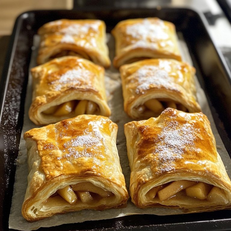 Pyszne Roladki z Jabłkami Gotowe w Zaledwie 10 Minut