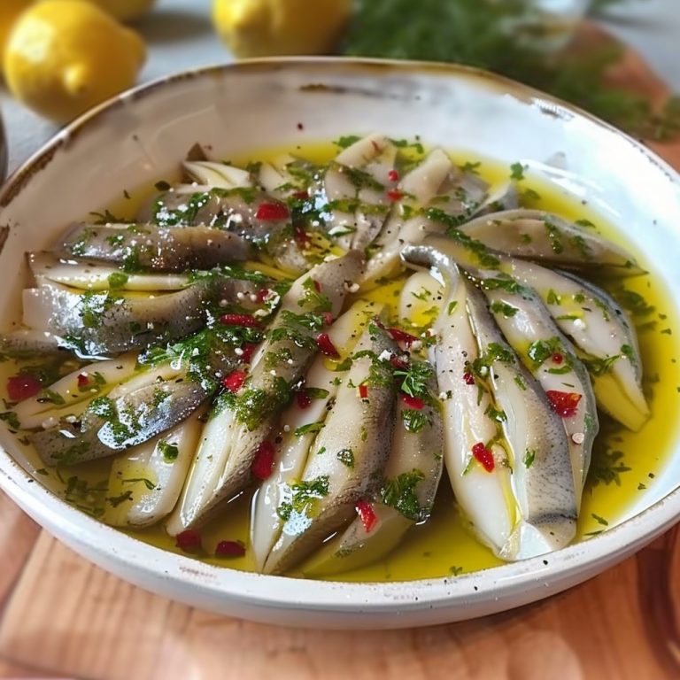Przepis na neapolitańskie marynowane anchois