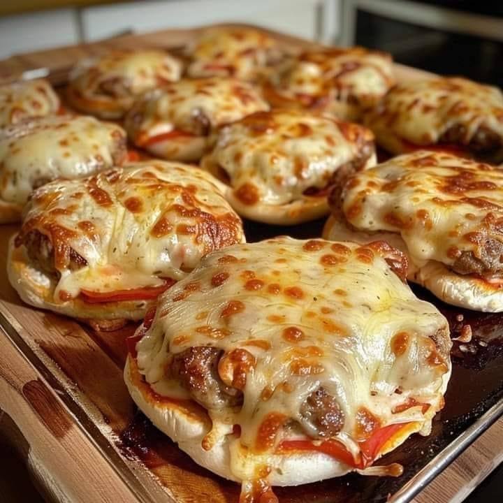 Mini burgery z pizzą