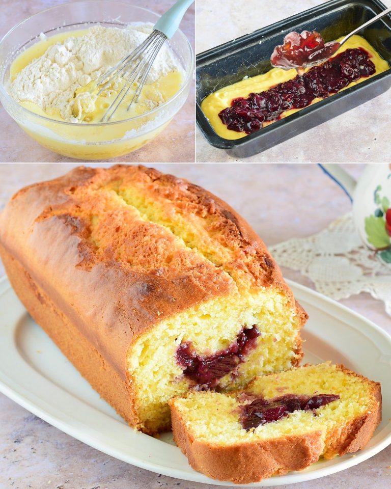 Ciasto śliwkowe z dżemem: przepis na miękkie i pyszne ciasto z szafki
