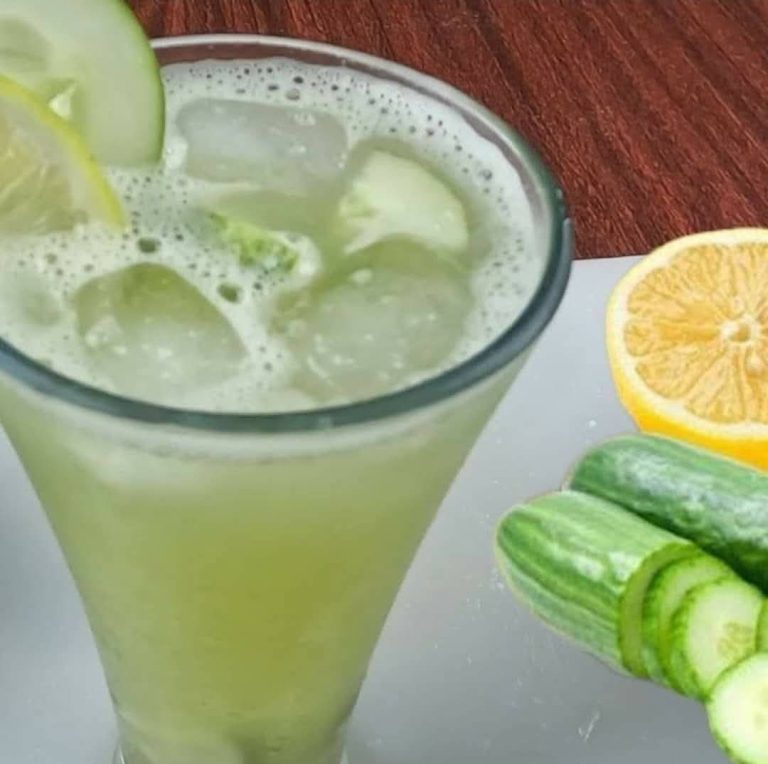 Jak zrobić domową lemoniadę ogórkową w blenderze: zdrowy napój