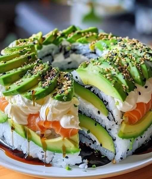 Ciasto Sushi Z Awokado