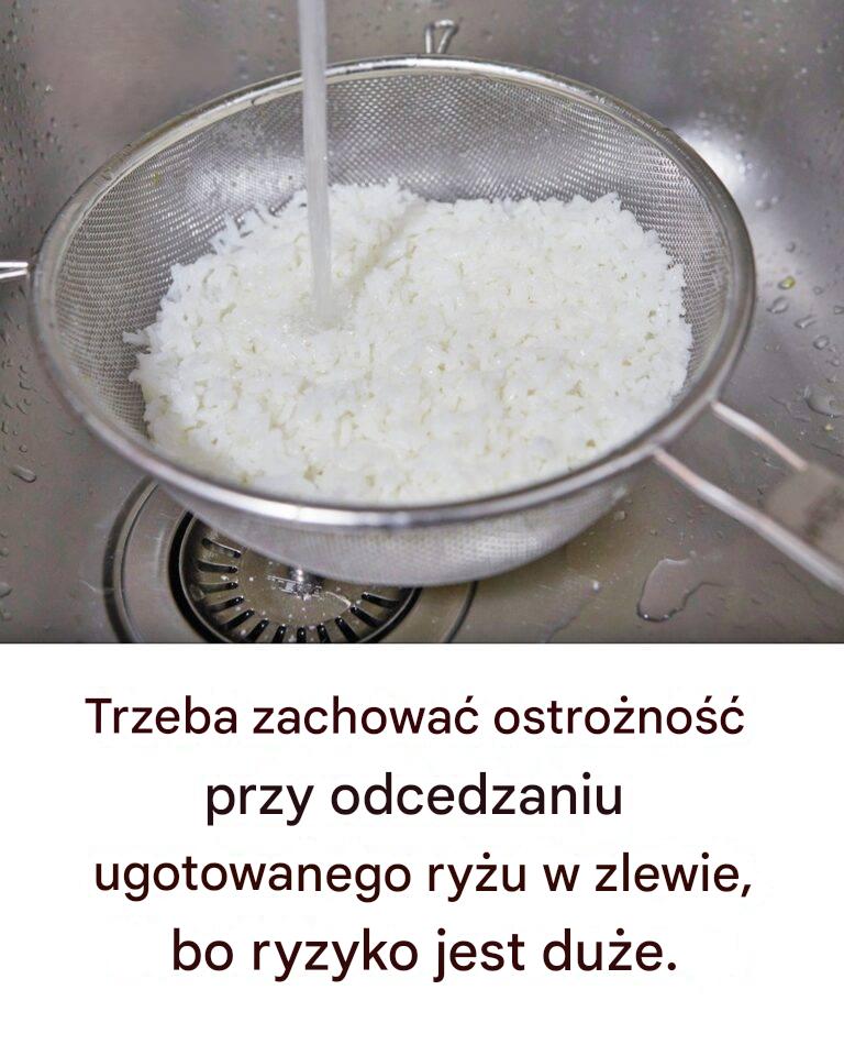 Powód, dla którego nigdy nie powinieneś wyrzucać ryżu do zlewu kuchennego