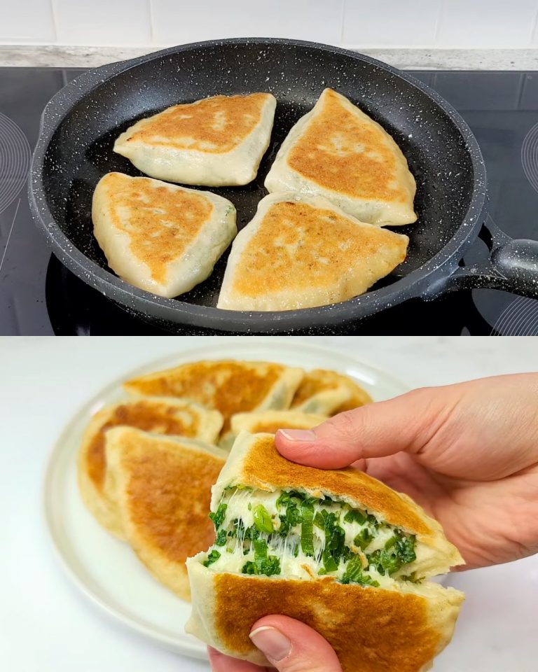 Pyszne mini chlebki faszerowane na patelni