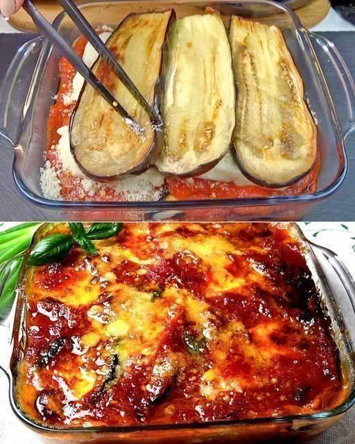 Bakłażany pieczone z parmezanem: przepis na bogate i smaczne danie