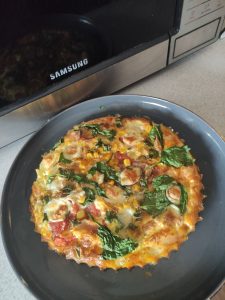 Omlet z serka wiejskiego