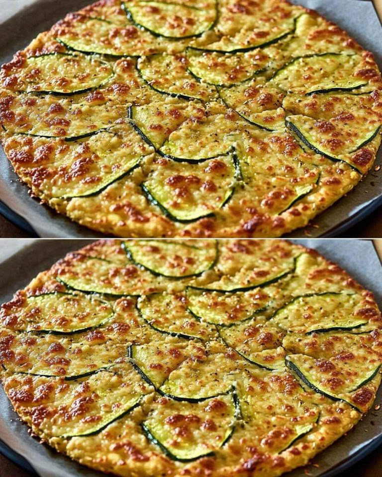 „Przepis na Zdrową Pizzę: Cukinia i Płatki Owsiane w Roli Głównej!”
